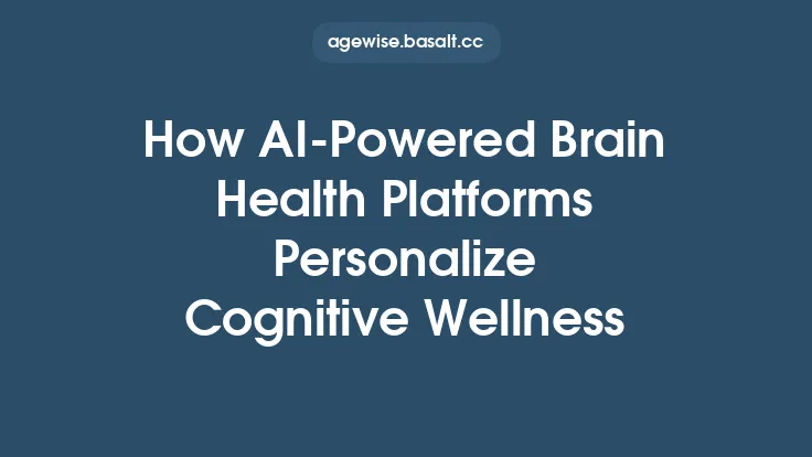 How AI-Powered Brain Health Platforms Personalize Cognitive Wellness Thumbnail