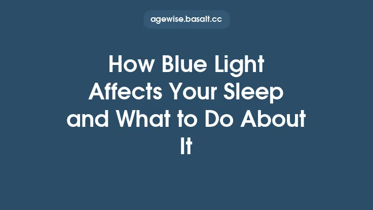 How Blue Light Affects Your Sleep and What to Do About It Thumbnail