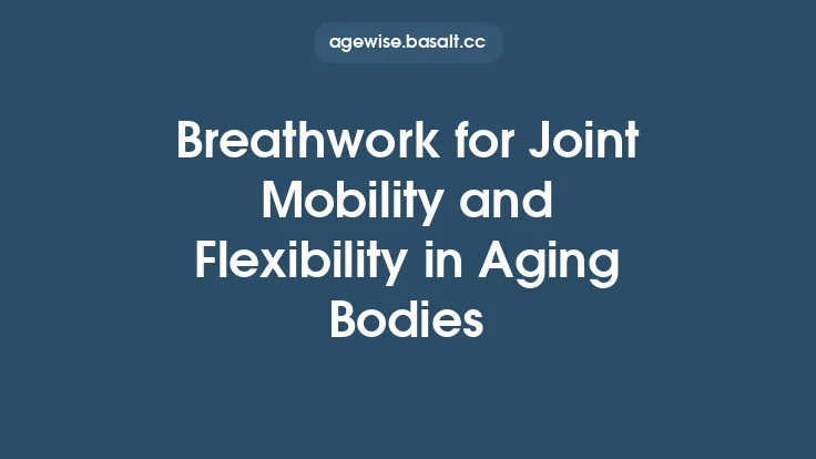 Breathwork for Joint Mobility and Flexibility in Aging Bodies Thumbnail