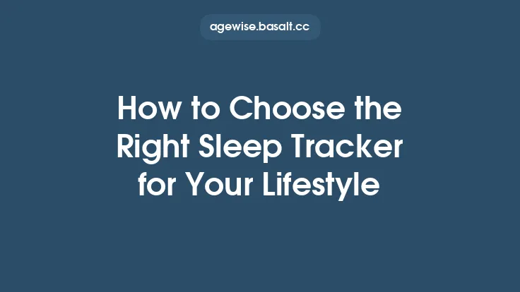 How to Choose the Right Sleep Tracker for Your Lifestyle Thumbnail