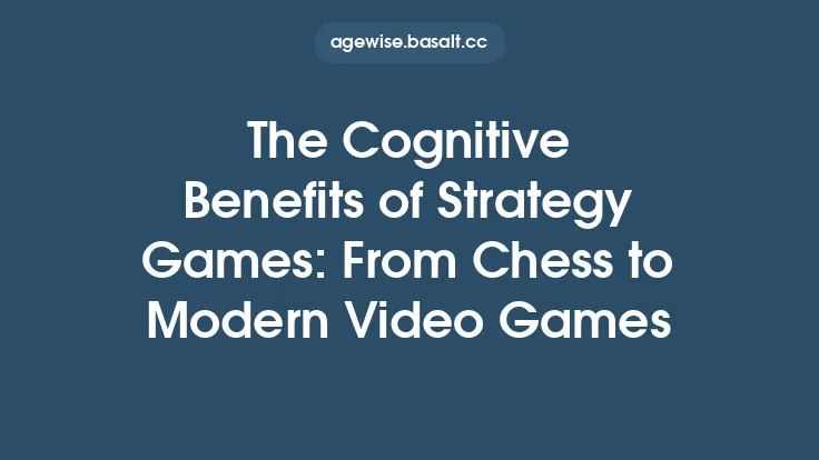 The Cognitive Benefits of Strategy Games: From Chess to Modern Video Games Thumbnail