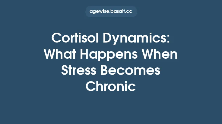 Cortisol Dynamics: What Happens When Stress Becomes Chronic Thumbnail