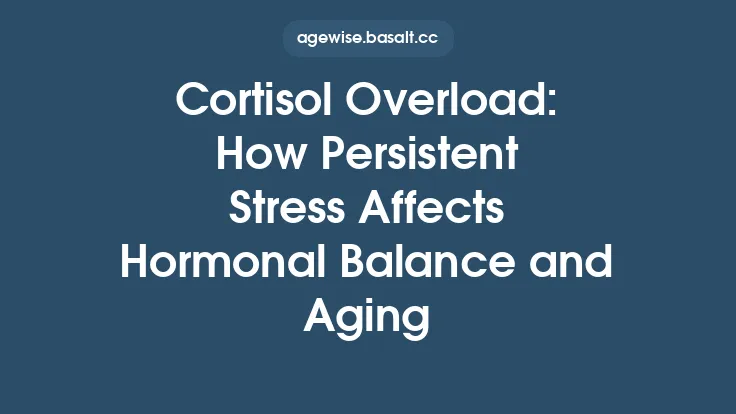 Cortisol Overload: How Persistent Stress Affects Hormonal Balance and Aging Thumbnail