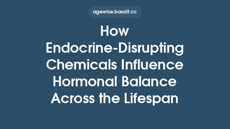 How Endocrine‑Disrupting Chemicals Influence Hormonal Balance Across the Lifespan Thumbnail
