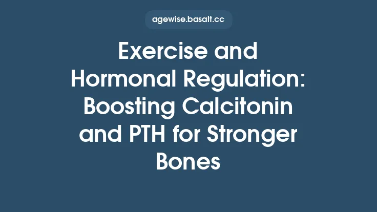 Exercise and Hormonal Regulation: Boosting Calcitonin and PTH for Stronger Bones Thumbnail