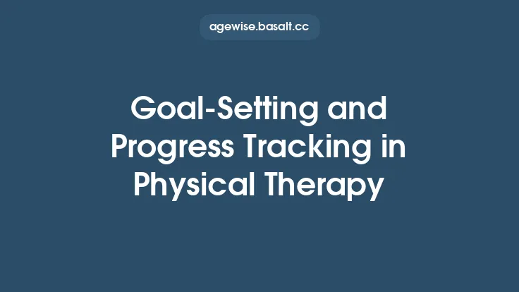 Goal‑Setting and Progress Tracking in Physical Therapy Thumbnail
