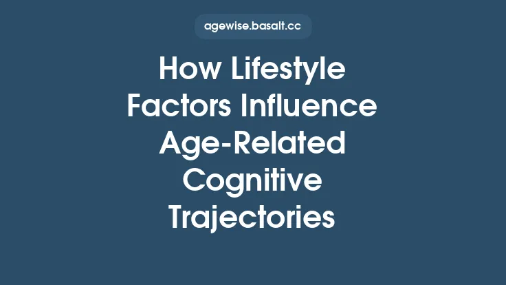 How Lifestyle Factors Influence Age‑Related Cognitive Trajectories Thumbnail