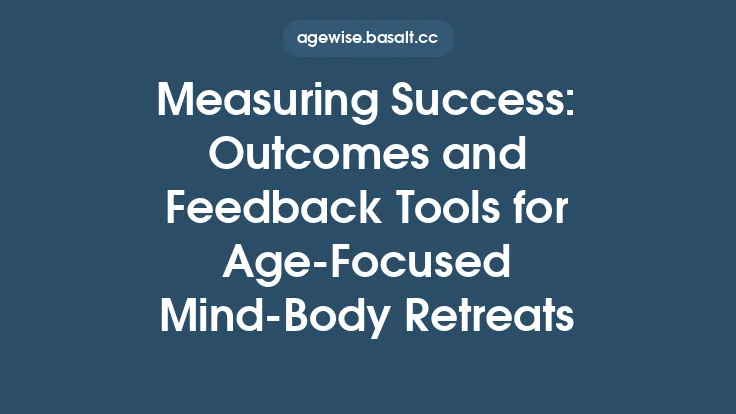 Measuring Success: Outcomes and Feedback Tools for Age‑Focused Mind‑Body Retreats Thumbnail