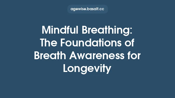 Mindful Breathing: The Foundations of Breath Awareness for Longevity Thumbnail
