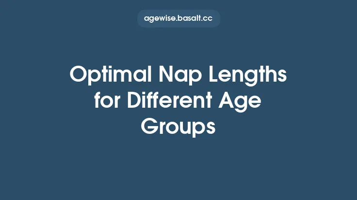 Optimal Nap Lengths for Different Age Groups Thumbnail