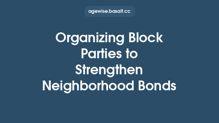 Organizing Block Parties to Strengthen Neighborhood Bonds Thumbnail