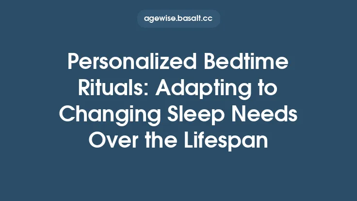 Personalized Bedtime Rituals: Adapting to Changing Sleep Needs Over the Lifespan Thumbnail