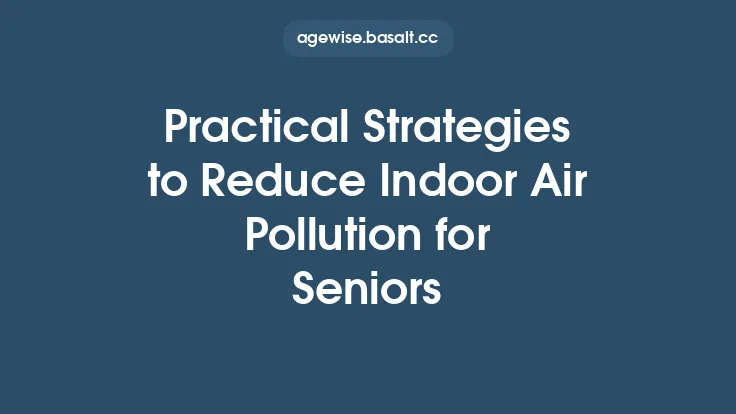 Practical Strategies to Reduce Indoor Air Pollution for Seniors Thumbnail