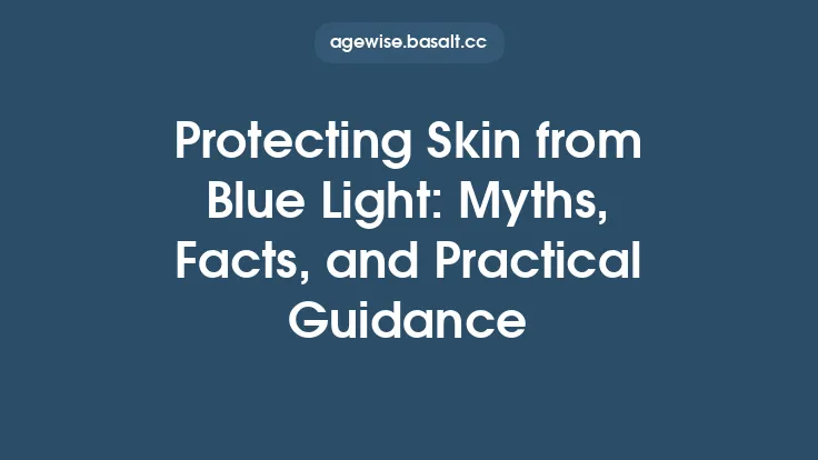 Protecting Skin from Blue Light: Myths, Facts, and Practical Guidance Thumbnail