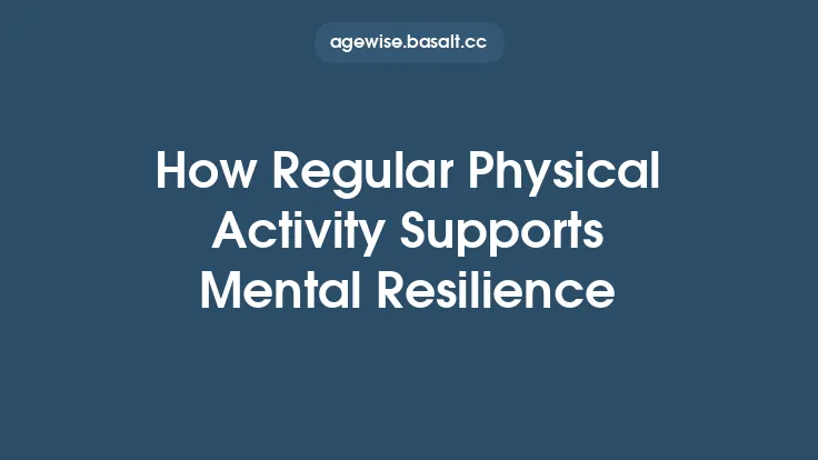 How Regular Physical Activity Supports Mental Resilience Thumbnail