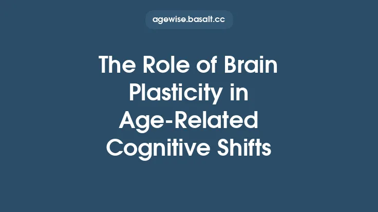 The Role of Brain Plasticity in Age‑Related Cognitive Shifts Thumbnail