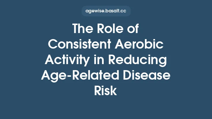 The Role of Consistent Aerobic Activity in Reducing Age‑Related Disease Risk Thumbnail