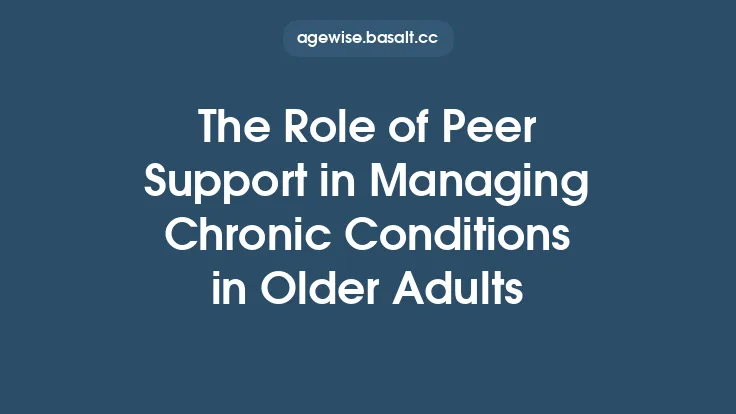 The Role of Peer Support in Managing Chronic Conditions in Older Adults Thumbnail