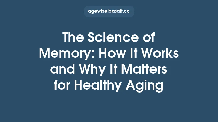 The Science of Memory: How It Works and Why It Matters for Healthy Aging Thumbnail