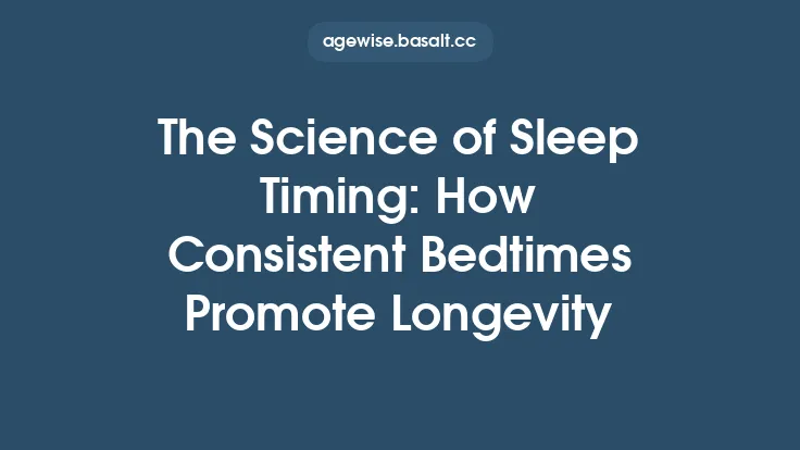 The Science of Sleep Timing: How Consistent Bedtimes Promote Longevity Thumbnail