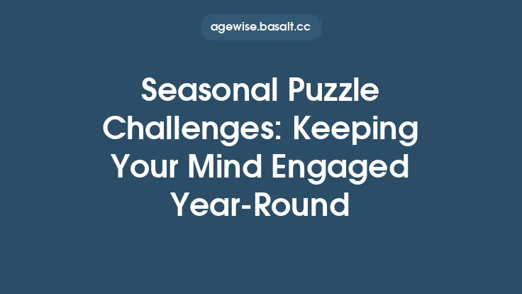 Seasonal Puzzle Challenges: Keeping Your Mind Engaged Year‑Round Thumbnail