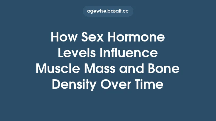 How Sex Hormone Levels Influence Muscle Mass and Bone Density Over Time Thumbnail