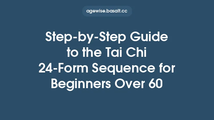 Step‑by‑Step Guide to the Tai Chi 24‑Form Sequence for Beginners Over 60 Thumbnail