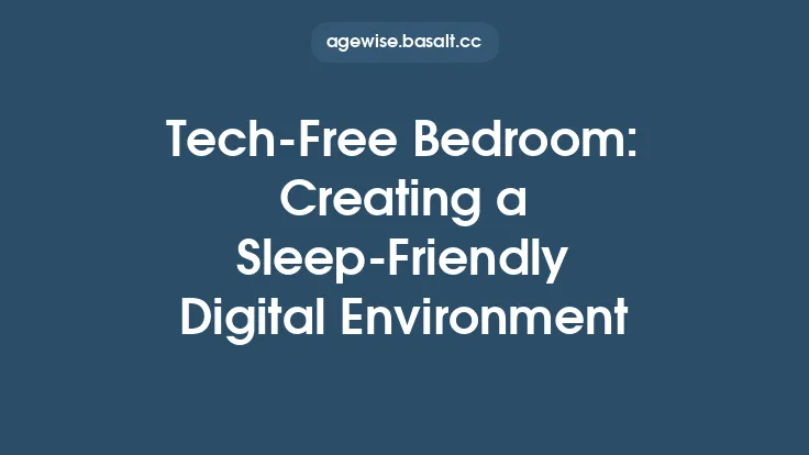 Tech‑Free Bedroom: Creating a Sleep‑Friendly Digital Environment Thumbnail