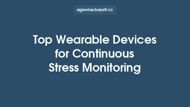 Top Wearable Devices for Continuous Stress Monitoring Thumbnail