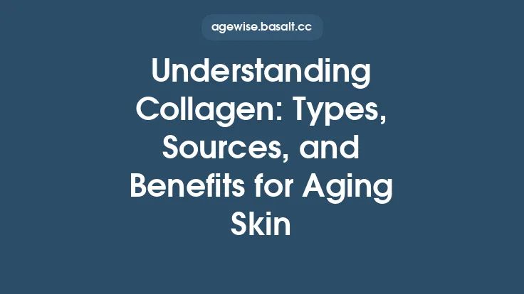 Understanding Collagen: Types, Sources, and Benefits for Aging Skin Thumbnail