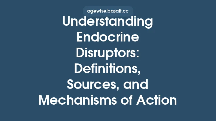 Understanding Endocrine Disruptors: Definitions, Sources, and Mechanisms of Action Thumbnail