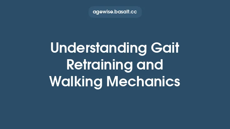 Understanding Gait Retraining and Walking Mechanics Thumbnail