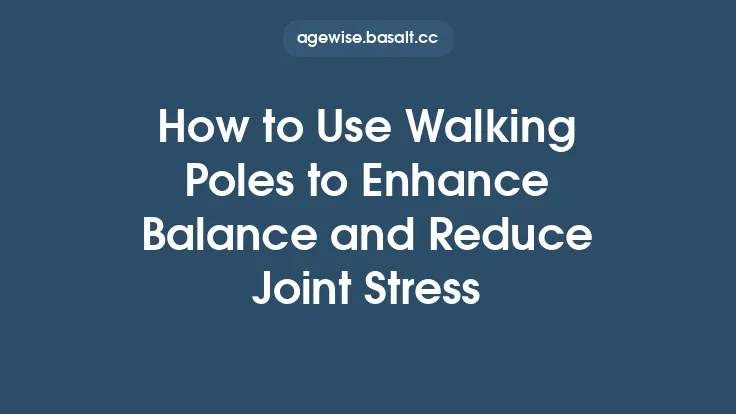 How to Use Walking Poles to Enhance Balance and Reduce Joint Stress Thumbnail