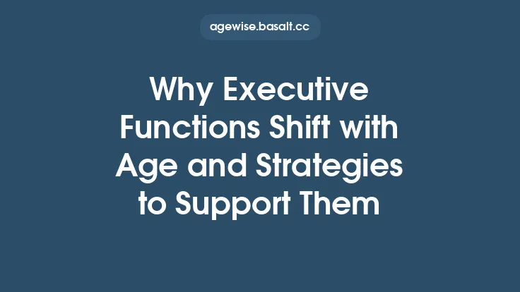Why Executive Functions Shift with Age and Strategies to Support Them Thumbnail